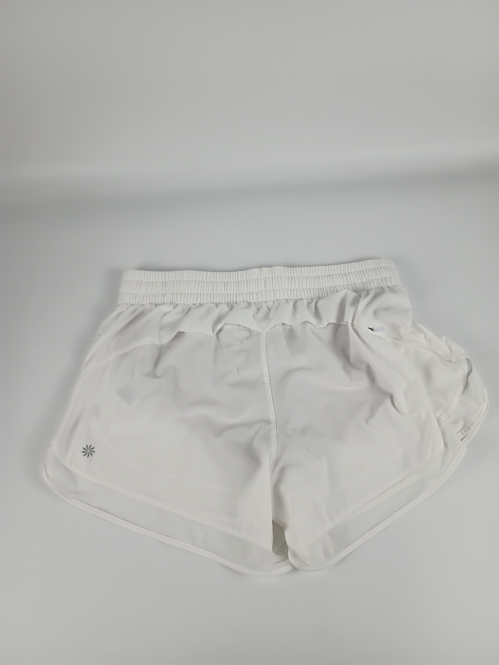 Athleta White and Sage Green Athletic Shorts Duo - Picture 2 of 12